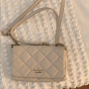 Kate spade quilted cross body bag